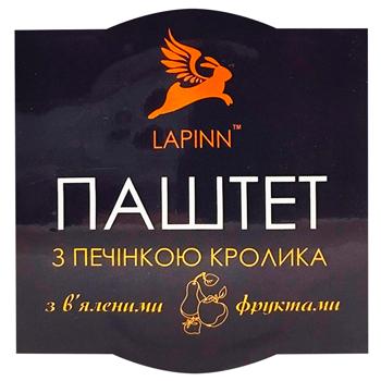 Паштет Lapinn из печени кролика с вялеными фруктами 95г - купить, цены на Восторг - фото 2