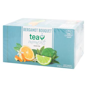 Чай черный Tea Moments Bergamot Bouquet 1,8г*25шт - купить, цены на NOVUS - фото 5