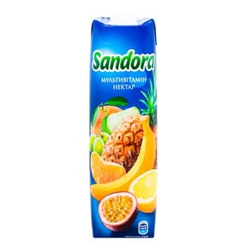 Нектар Sandora мультивітамінний 0,95л - купити, ціни на Auchan - фото 3