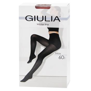 Giulia Inlay 60 Den Women's Tights s.4 Bombay Brown - buy, prices for - photo 3