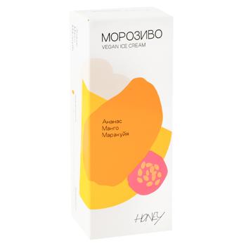 Honey Pineapple-Mango-Passion Fruit Vegan Ice Cream 75g - buy, prices for Epicentr FOOD - photo 1
