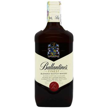 Ballantines Finest Blended Scotch Wiskey 0.5l - buy, prices for ULTRAMARKET - photo 1