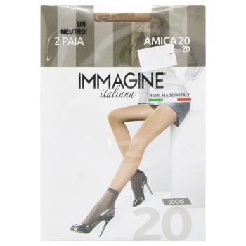 Носки Immagine Amica женские neutro 20ден - купить, цены на ULTRAMARKET - фото 1