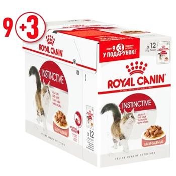 Корм вологий Royal Canin Instinctive з домашньою птицею для котів 9+3шт*85г - купити, ціни на MasterZoo - фото 1