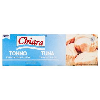 Chiara Tuna in Olive Oil 3pcs*80g - buy, prices for Za Raz - photo 2