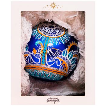 Rizdviani Istorii Vytynanka Lovers Christmas Tree Ball 10cm - buy, prices for WINETIME - photo 2