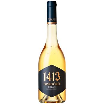 Вино Disznoko 1413 Tokaji Edes Szamorodni белое сладкое 12,5% 0,5л - купить, цены на WINETIME - фото 1