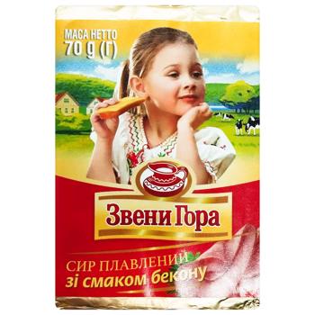 Сир плавлений Звени Гора з беконом 70г - купити, ціни на Cупермаркет "Харків" - фото 2