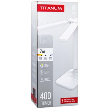 Titanum LED TLTF-010W 7W Desk Lamp with Battery - buy, prices for Auchan - photo 3