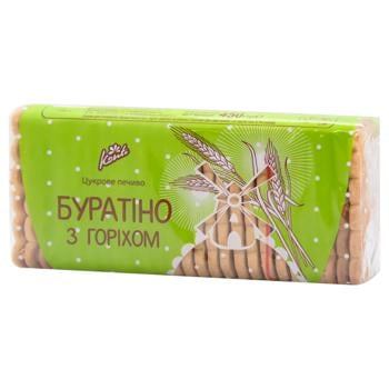 Konti Buratino Cookies with Nut 450g - buy, prices for ULTRAMARKET - photo 1