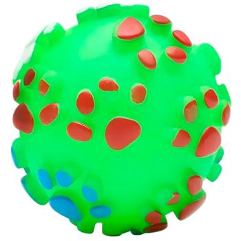 Игрушка для собак Pet Fun Мячик 7см цвет в ассортименте - купить, цены на MasterZoo - фото 4