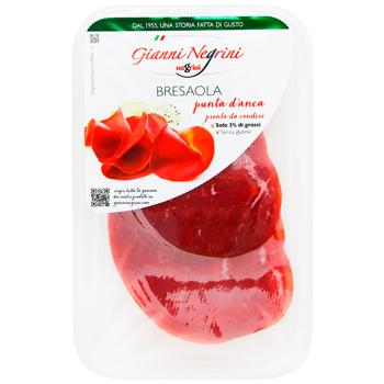 Брезаола Negrini Punta D'ancha нарезанная 80г