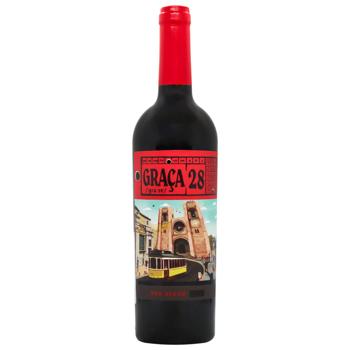 Graça 28 Red Dry Wine 14.5% 0.75l - buy, prices for NOVUS - photo 1