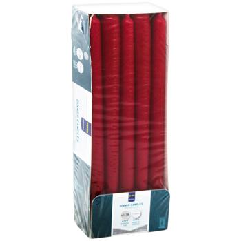 Свеча Metro Professional красная 22х240мм 10шт - купить, цены на METRO - фото 2