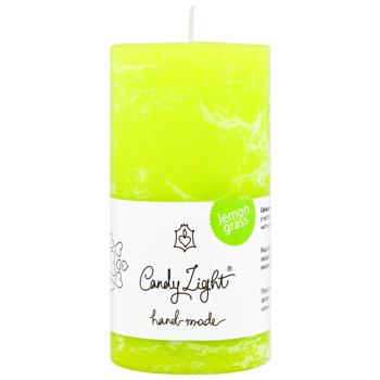 Свеча ароматическая Candy Light лемонграсс 5х10см - купить, цены на Auchan - фото 1