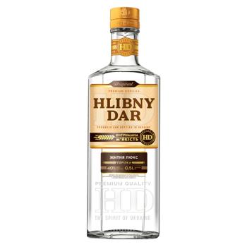 Hlibny Dar Rye Vodka 40% 0.5l - buy, prices for EKO Market - photo 1