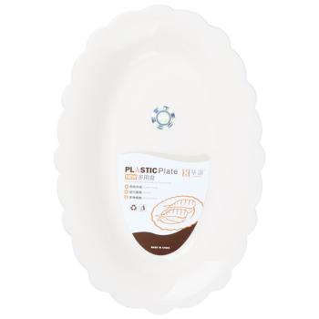 Тарелка пластиковая 4шт 1460 И603