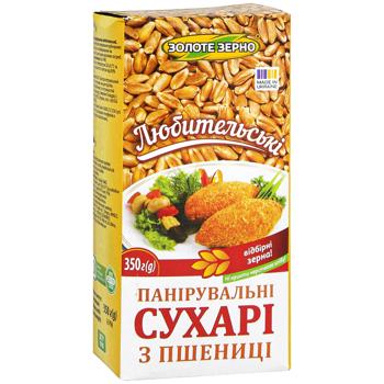 Сухари панірувальні Золоте зерно пшеничні 350г - купити, ціни на КОСМОС - фото 3