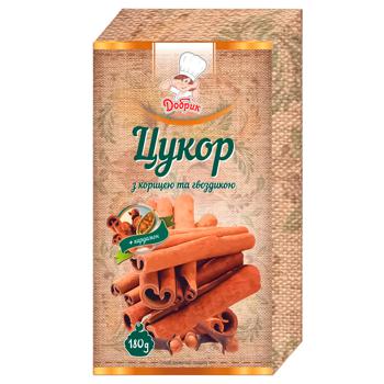 Dobryk sugar with cinnamon and cloves 180g - buy, prices for NOVUS - photo 1