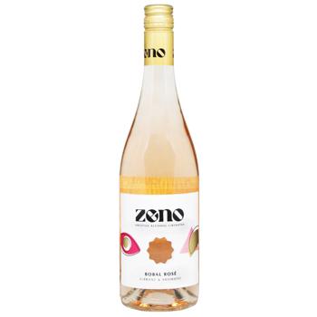 Вино б/а ZENO Bobal Rose 0,75л рожеве 0,3% (Іспанія) - купить, цены на КОСМОС - фото 1