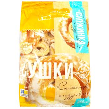 Kyivkhlib Snowflake glazed Dry bagels 250g