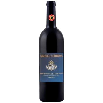 Вино Castello di Bibbione Chianti Classico Rizerva червоне сухе 13,5% 0,75л
