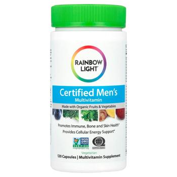 Витамины для мужчин, Rainbow Light, 120 капсул - купити, ціни на Біотус - фото 1