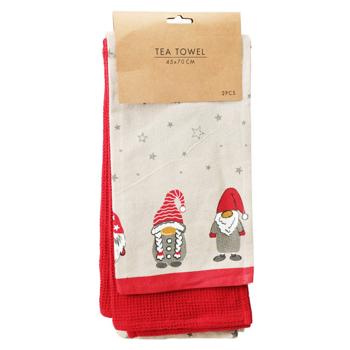 Koopman Set of Kitchen Towels 45х70cm 2pcs - buy, prices for NOVUS - photo 1