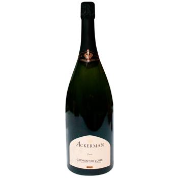 Вино ігристе Ackerman Cremant de Loire Brut Magnum біле брют 11,5% 1,5л - купити, ціни на WINETIME - фото 1