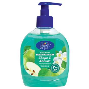 Мыло жидкое Flower Shop яблоко и жасмин 300м - купить, цены на МегаМаркет - фото 1
