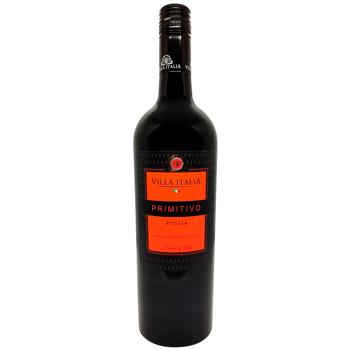 Villa Italia Dry Red Wine 13% 0.75l