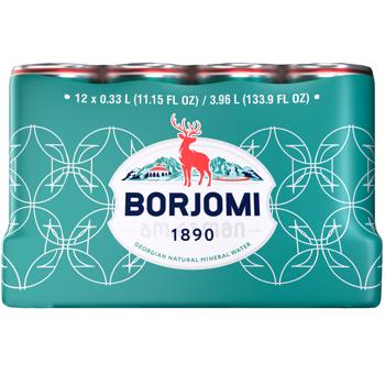 Вода сильногазированная Borjomi минеральная 0,33л - купить, цены на Идеал - фото 6