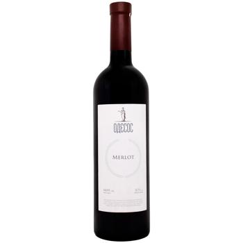 Odesos Merlot Red Dry Wine 14% 0.75l