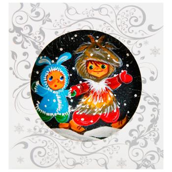 Шар ёлочный Різдвяні Історії Щедрувальники 9см - купить, цены на - фото 2