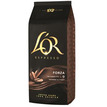 L'OR Espresso Forza Coffee Beans 1kg - buy, prices for Ideal - photo 1