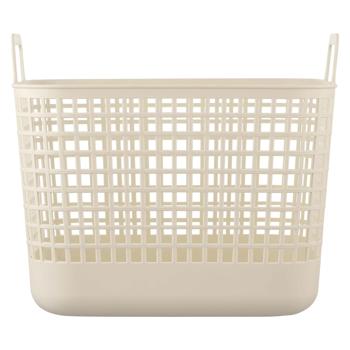 Кошик для зберігання Ardesto бежевий 39*37*34,5см 34л - купити, ціни на КОСМОС - фото 2