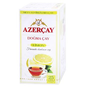 Azercay Lemon Black Tea 1.8g*25pcs - buy, prices for Epicentr FOOD - photo 1
