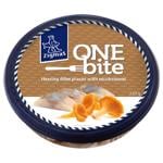 Филе сельди Zigmas One Bite слабосоленое с лисичками и луком в масле 210г