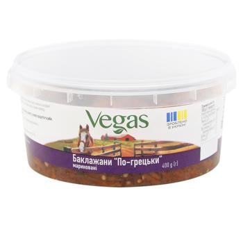 Vegas Greek Style Marinated Eggplants 400g