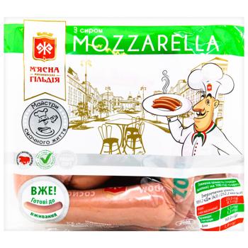 Myasna Hildiya Sausages with Mozzarella Cheese Top Grade ~1kg - buy, prices for - photo 3