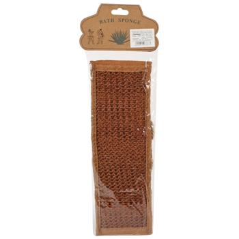 Мочалка для тела прямоугольная 10х30см - купить, цены на Таврия В - фото 1