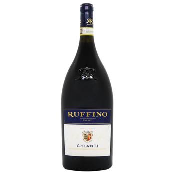 Вино Ruffino Chianti червоне сухе 12% 1,5л