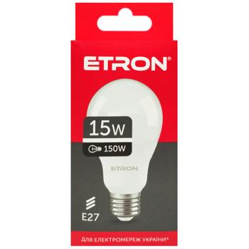 Лампа Etron светодиодная A65 15W E27 4200K - купить, цены на - фото 3