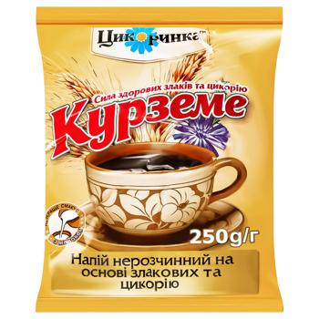 Tsikorynka Kurzeme Drink Based on Cereals and Chicory 250g - buy, prices for Auchan - photo 1