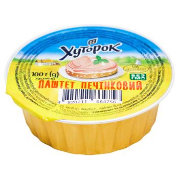 Паштет Хуторок печеночный 100г - купить, цены на Auchan - фото 3