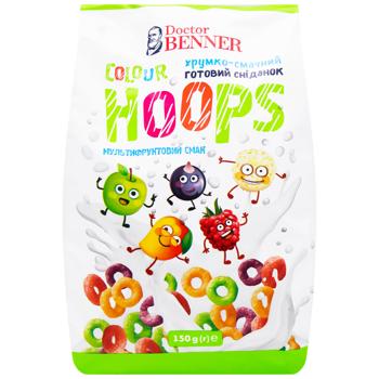 Doctor Benner Hoops Ready Breakfast 150g - buy, prices for Auchan - photo 1