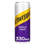 Напій газований Schweppes Purple Tonic 0,33л
