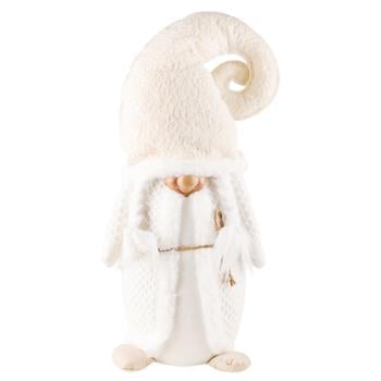 Koopman Gnome Figurine 31х18х61cm White