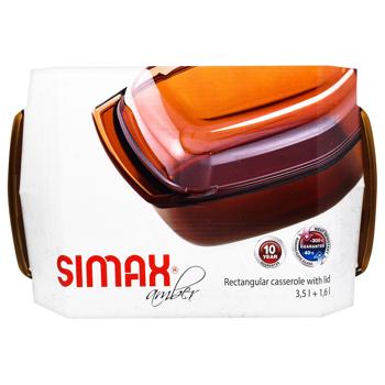 Simax Amber Rectangular Casserole with Lid 3.5l + 1.6l - buy, prices for METRO - photo 4