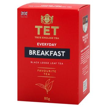 TET Everyday Breakfest Black Tea 80g - buy, prices for NOVUS - photo 1